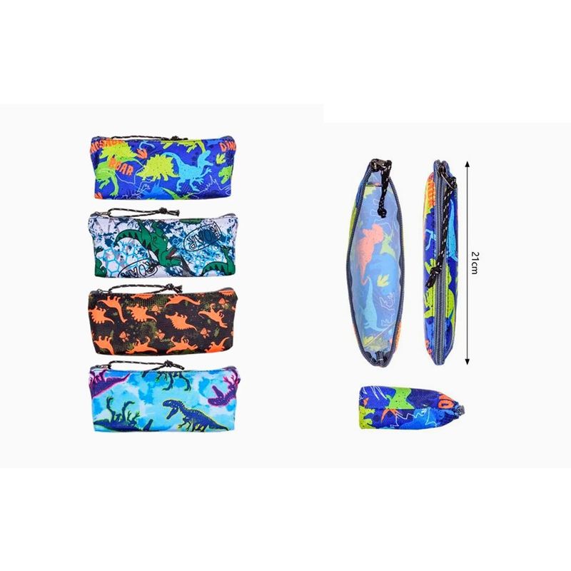 GENERICO - Estuche Escolar Colores Surtidos 21cm