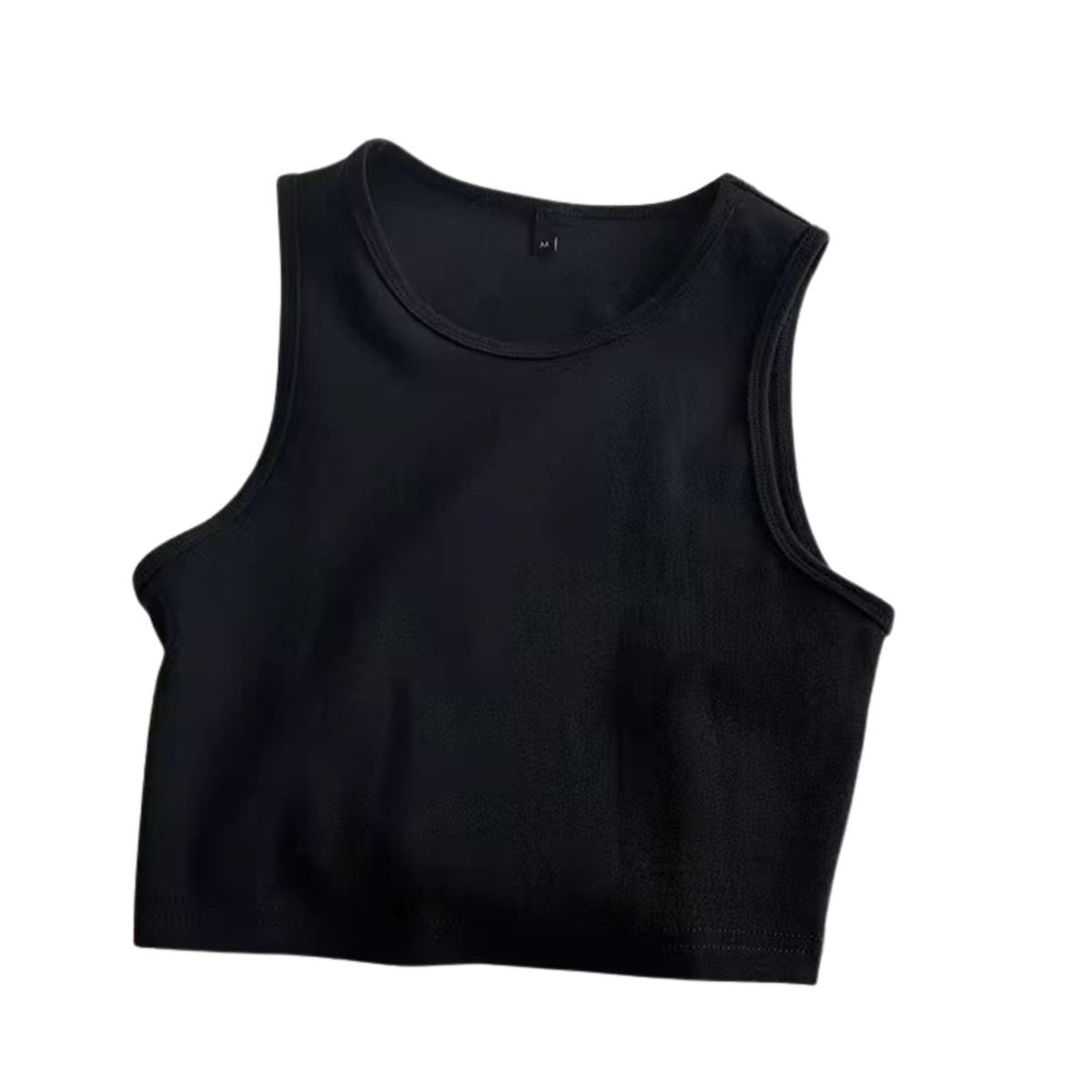 SUKHA - Polera Manga Corta Cuello Redondo Sukha Negro