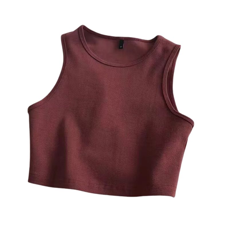 SUKHA - Polera Manga Corta Cuello Redondo Sukha Cafe
