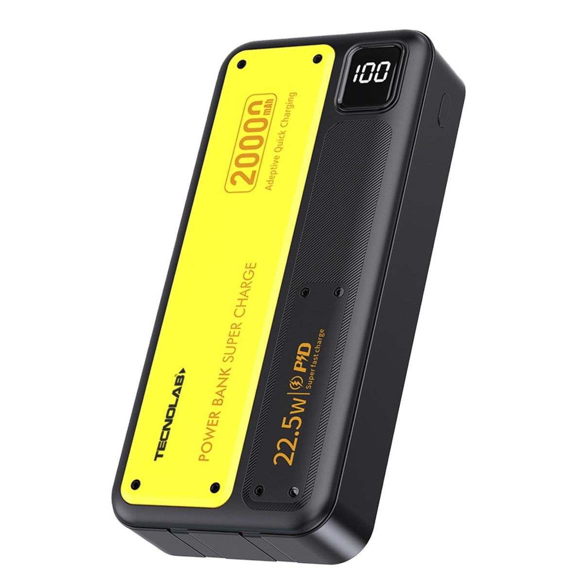 TECNOLAB - Batería Externa Power Bank 20.000 Mah 22.5w TL527 Tecnolab