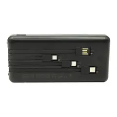 TECNOLAB - Batería Portátil Solar Power Bank 10.000 Mha TL570BK