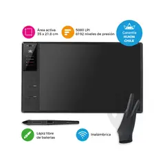 HUION - Tableta Gráfica Inspiroy WH1409 V2 +Guante