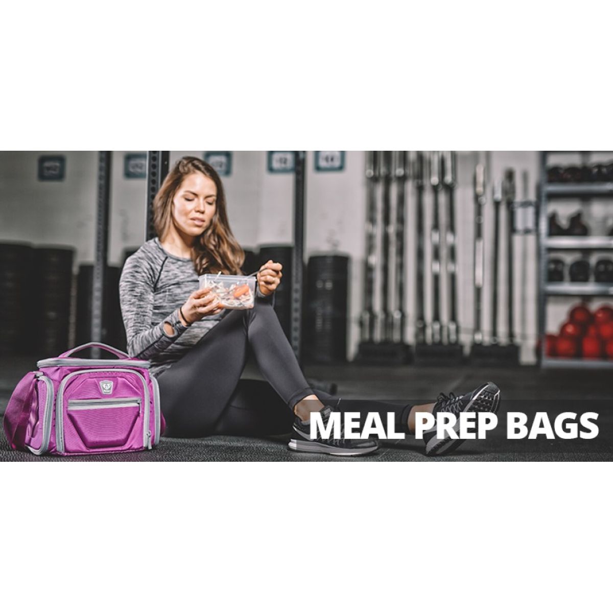 GENERICO - Fitmark The Shield Bolso Lonchera Termica Para Gimnasio Lava