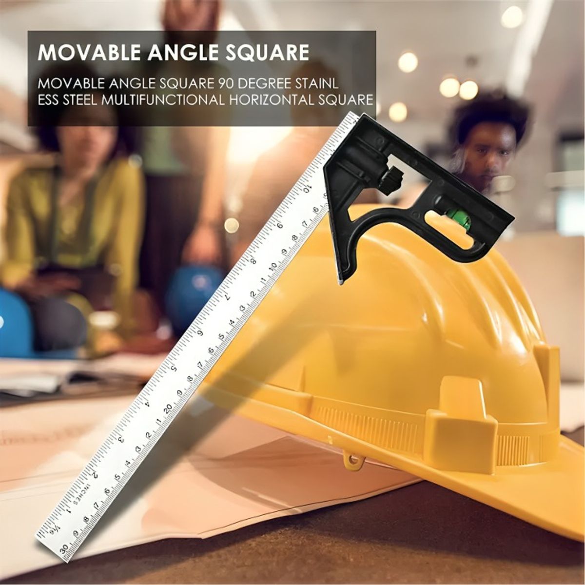 OEM - Regla Angular Herramienta De Medición Combinada 300mm