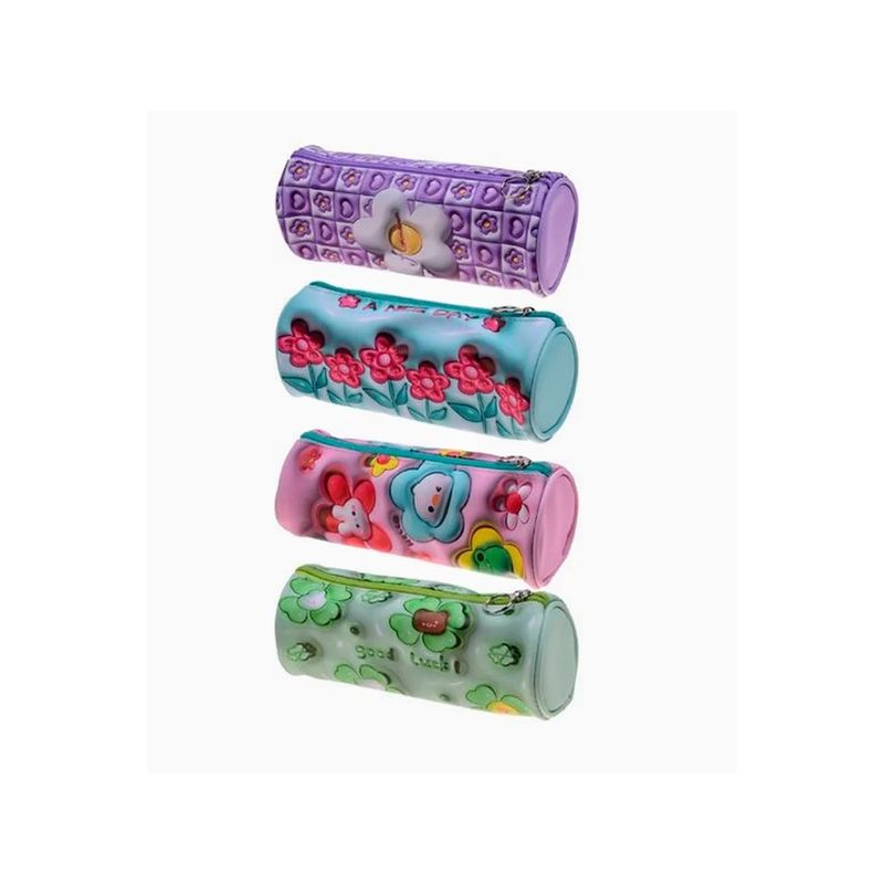 GENERICO - Estuche Escolar Colores Surtidos 22cm