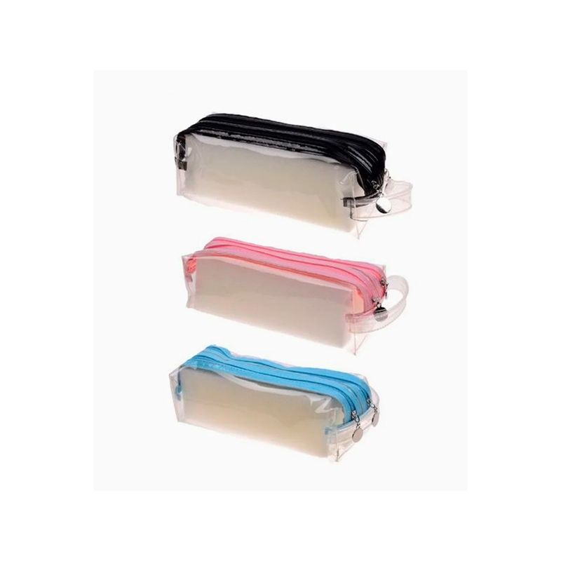 GENERICO - Estuche Escolar Colores Surtidos 21cm