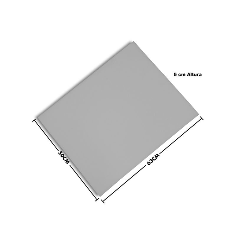 CHILENA CASAGRANDE - Lámina de Espuma D24 - 63x50x5 cm Alta Densidad Corte Preciso