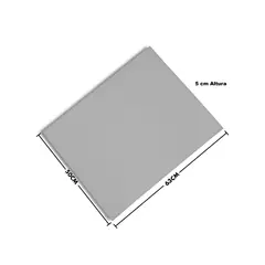 CHILENA CASAGRANDE - Lámina de Espuma D24 - 63x50x5 cm Alta Densidad Corte Preciso