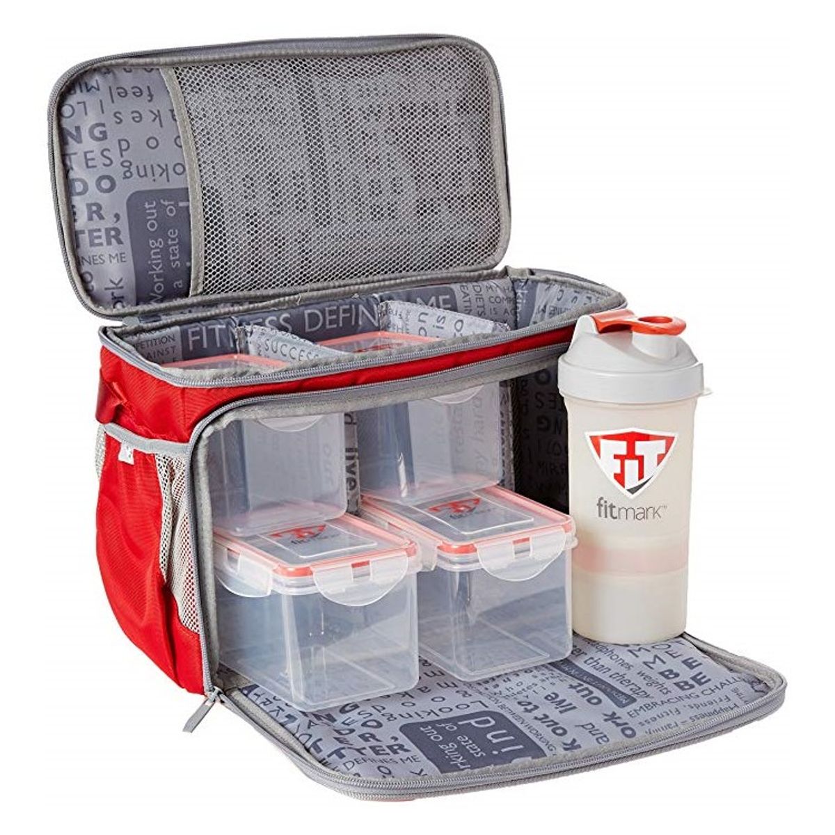 GENERICO - Fitmark The Box LG Bolso Lonchera Termica Para Gimnasio Gra