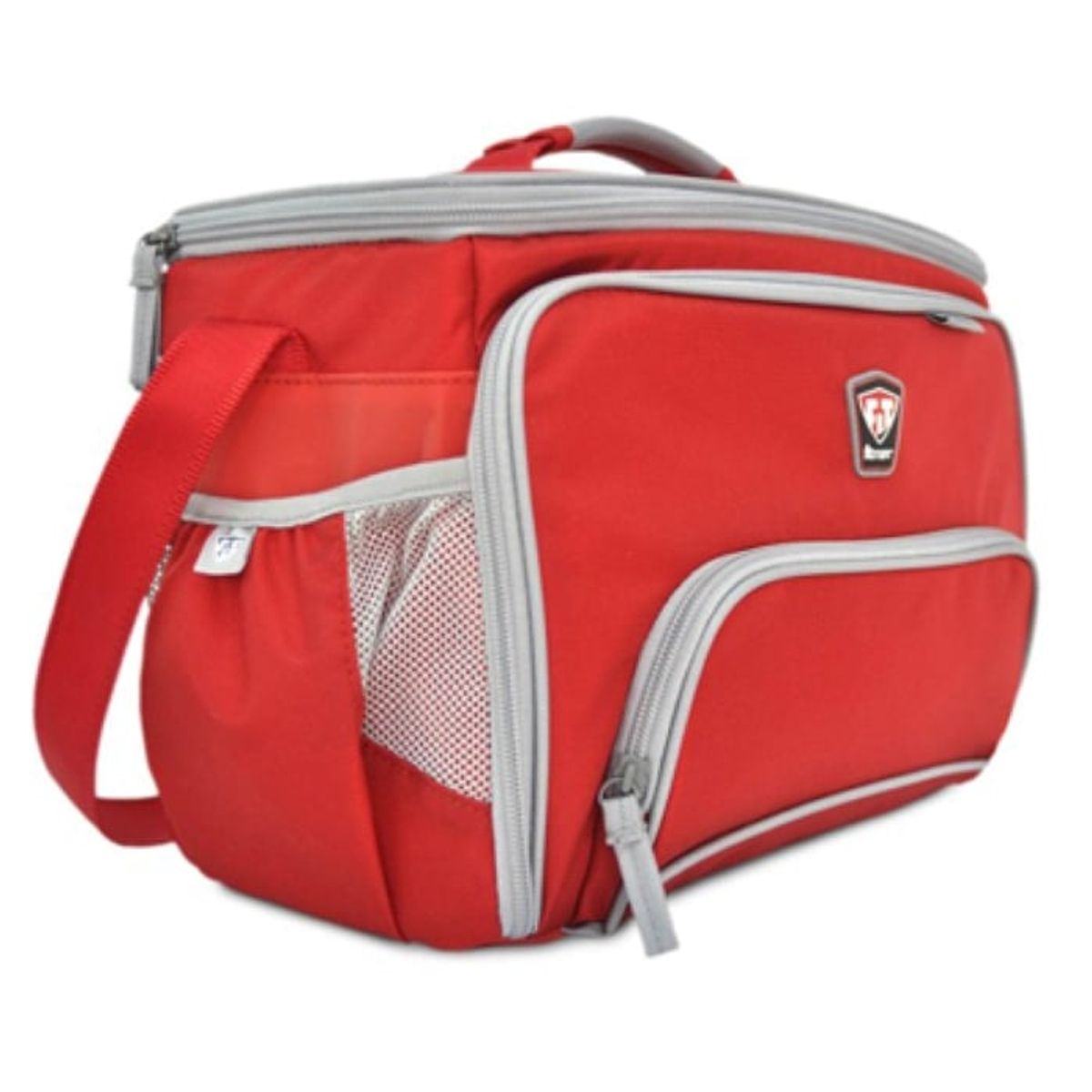 GENERICO - Fitmark The Box LG Bolso Lonchera Termica Para Gimnasio Red