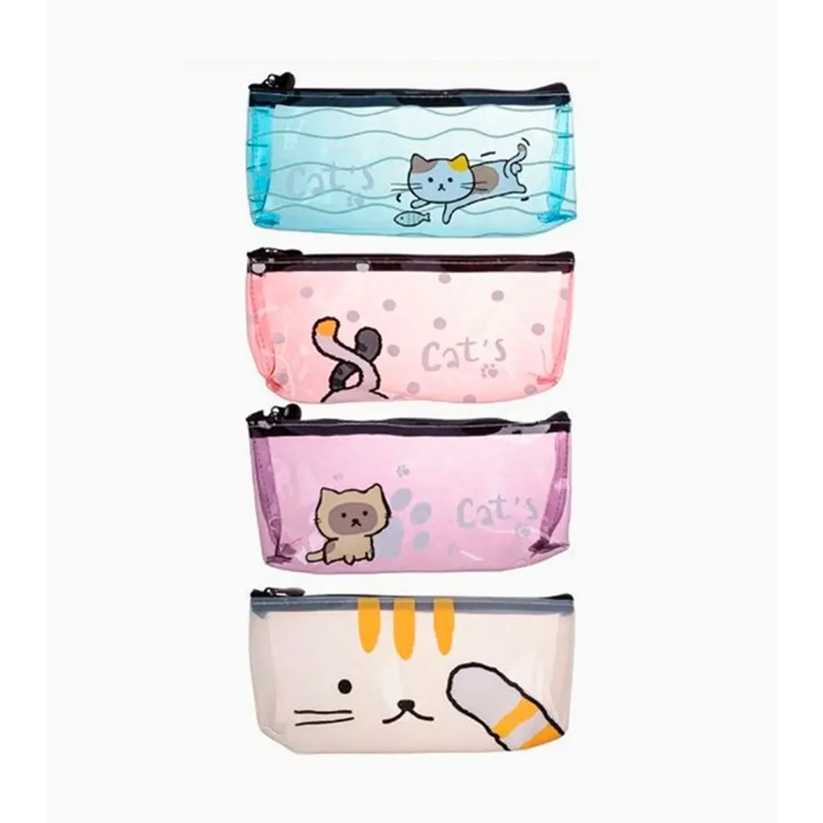 GENERICO - Estuche Escolar Colores surtidos 19cm