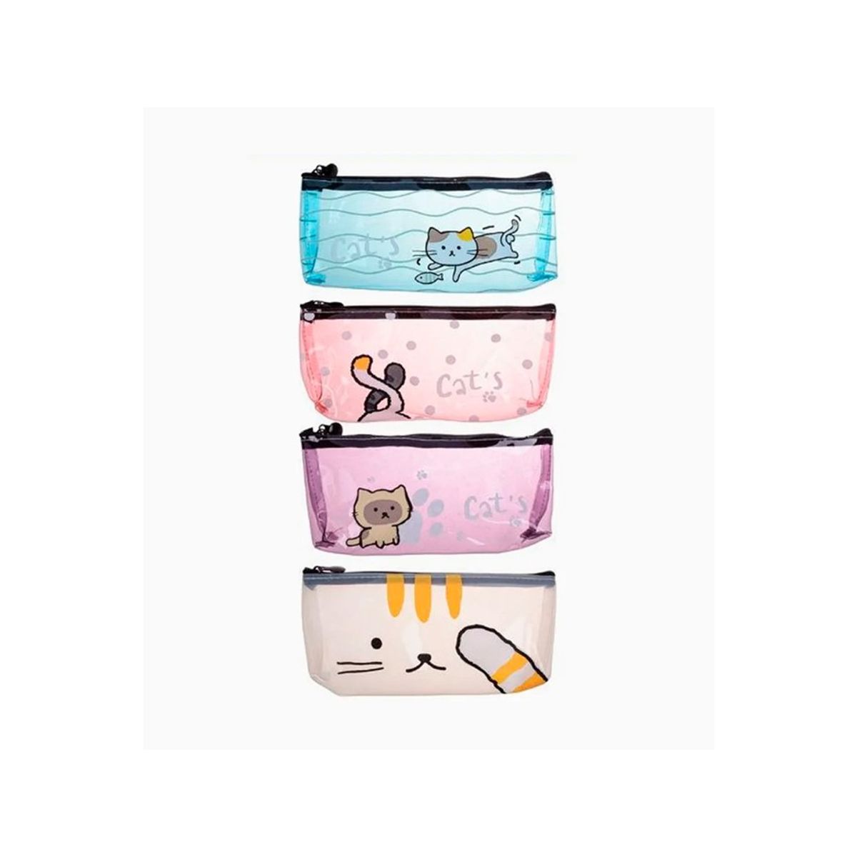 GENERICO - Estuche Escolar Colores surtidos 19cm