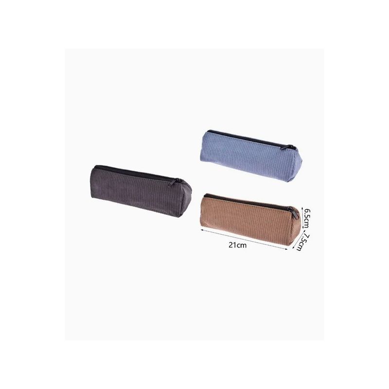 GENERICO - Estuche Escolar Colores Surtidos  7.5x21x6.5cm