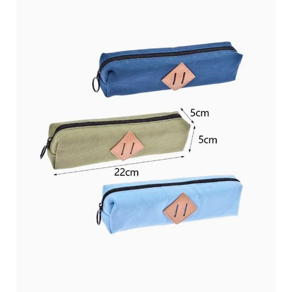 GENERICO - Estuche Escolar Colores Surtidos 22x5cm