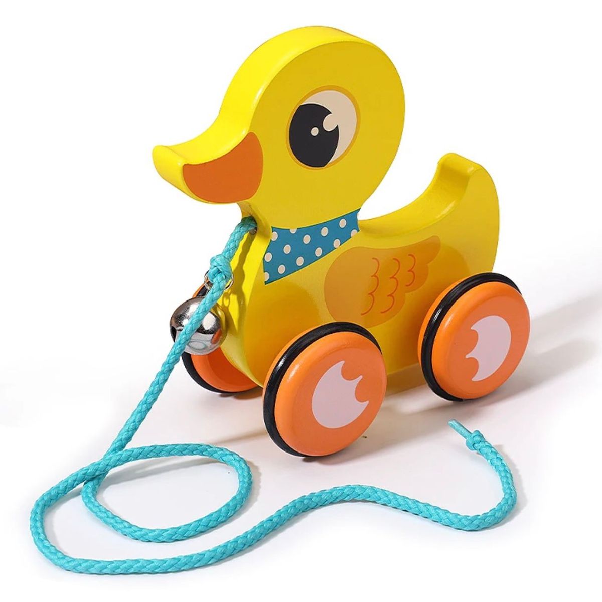 WOODTOYS - Juguete Animalitos De Arrastre Madera Juego Niños PATICO