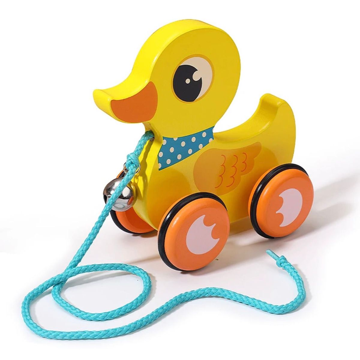 WOODTOYS - Juguete Animalitos De Arrastre Madera Juego Niños PATICO