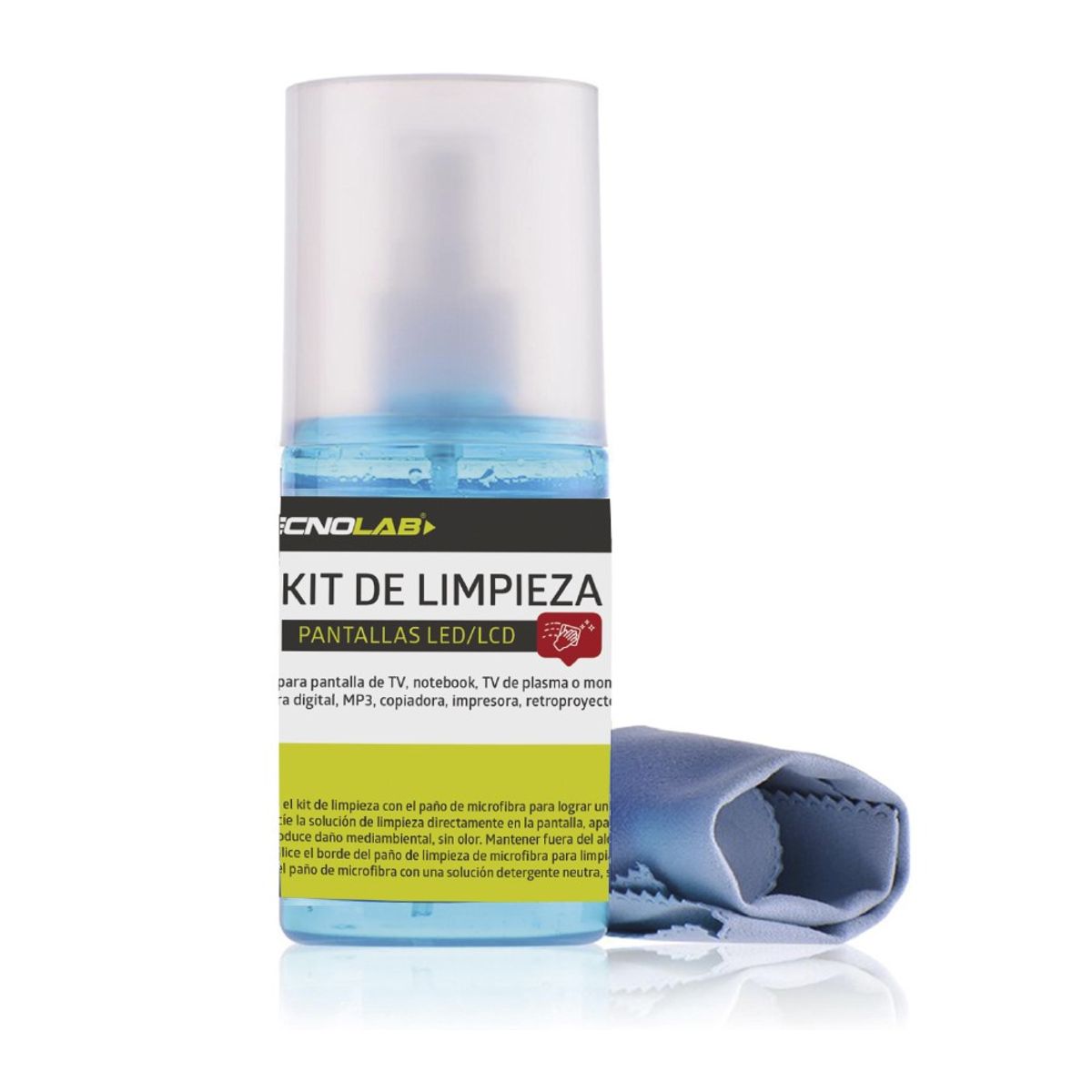 TECNOLAB - Kit De Limpieza Tecnolab TL231 Universal Pantallas Led 200ml
