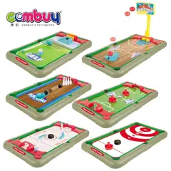 GENERICO - Juego De Mesa 7en 1 - Billar-futbol-bowling-basket Niños
