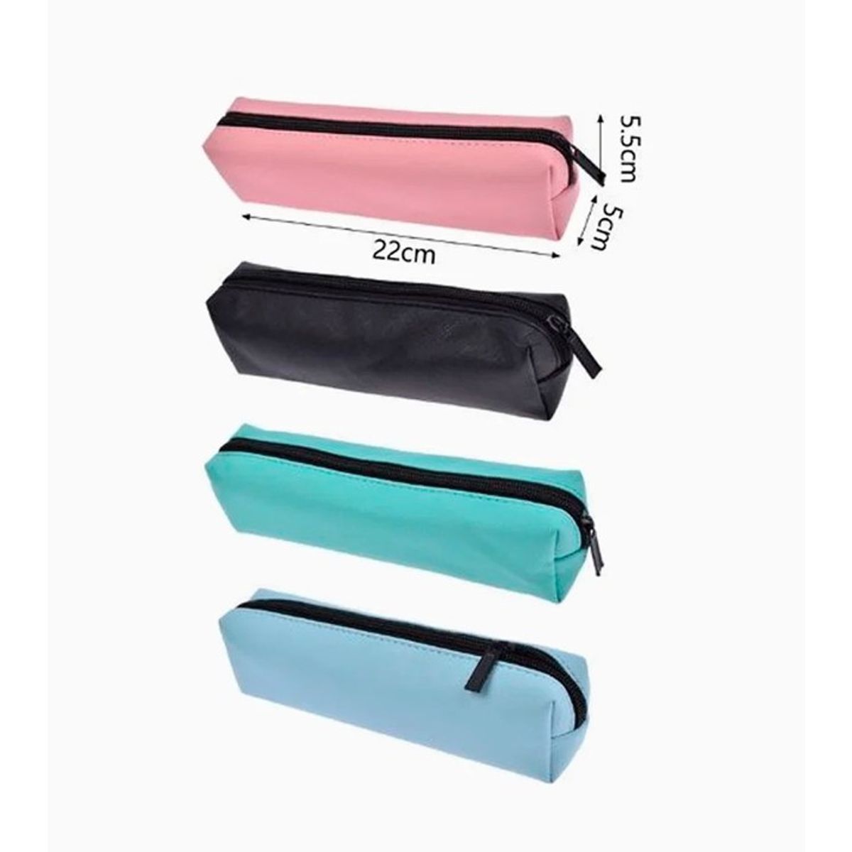 GENERICO - Estuches Escolares Colores Surtidos  22x 5×5.5cm