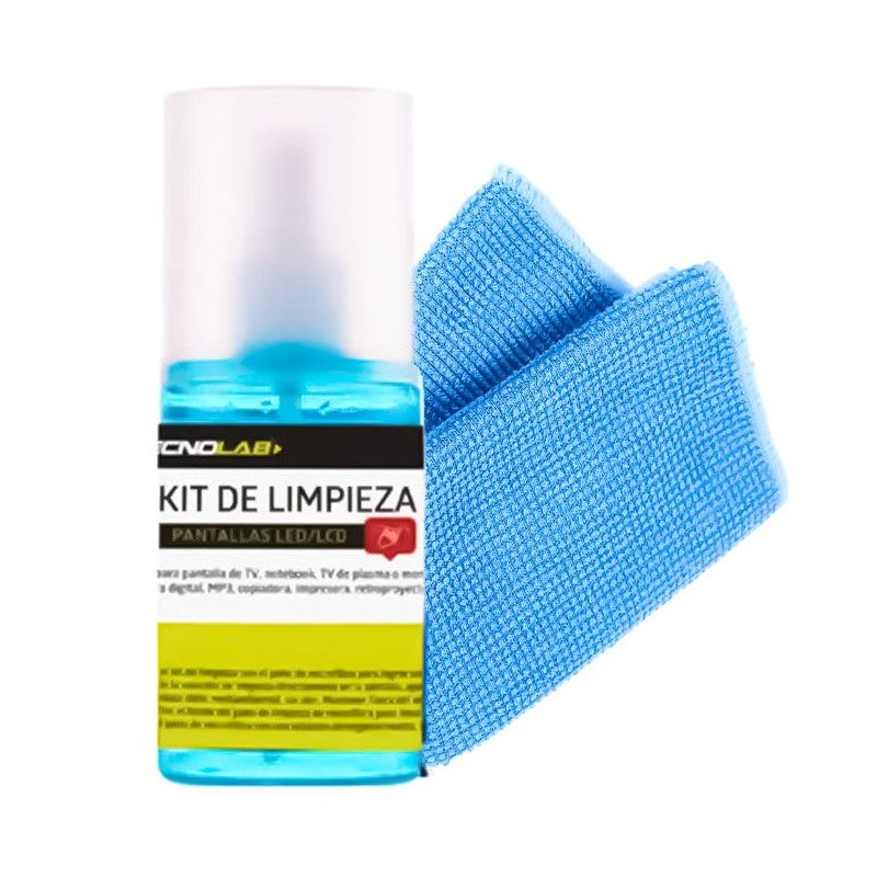 TECNOLAB - Kit De Limpieza Tecnolab TL306 Universal Pantallas Led 120ml