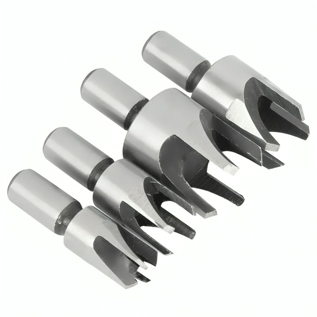 OEM - Set 4 Brocas Cortadoras De Tapón O Tarugo Para Madera