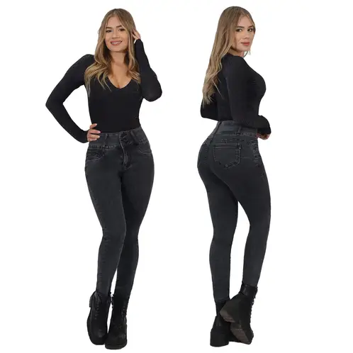 AGW - Jeans Full Push Up Levanta Cola Corte Colombiano Calce Perfecto