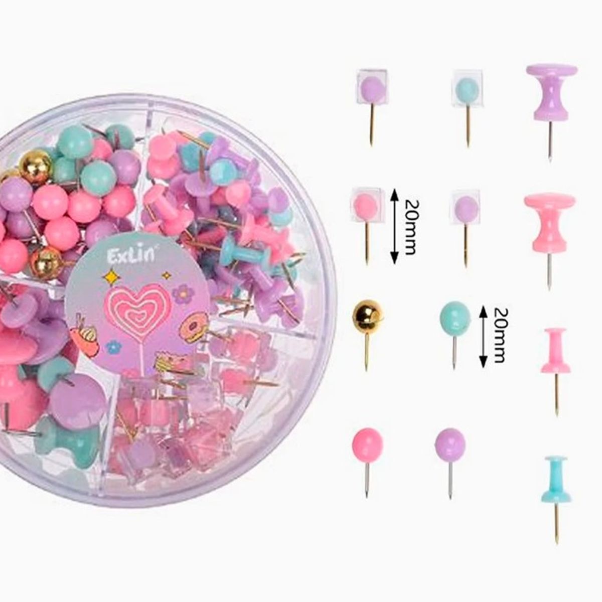 GENERICO - Set de Escritorio Colores Surtidos 100mm