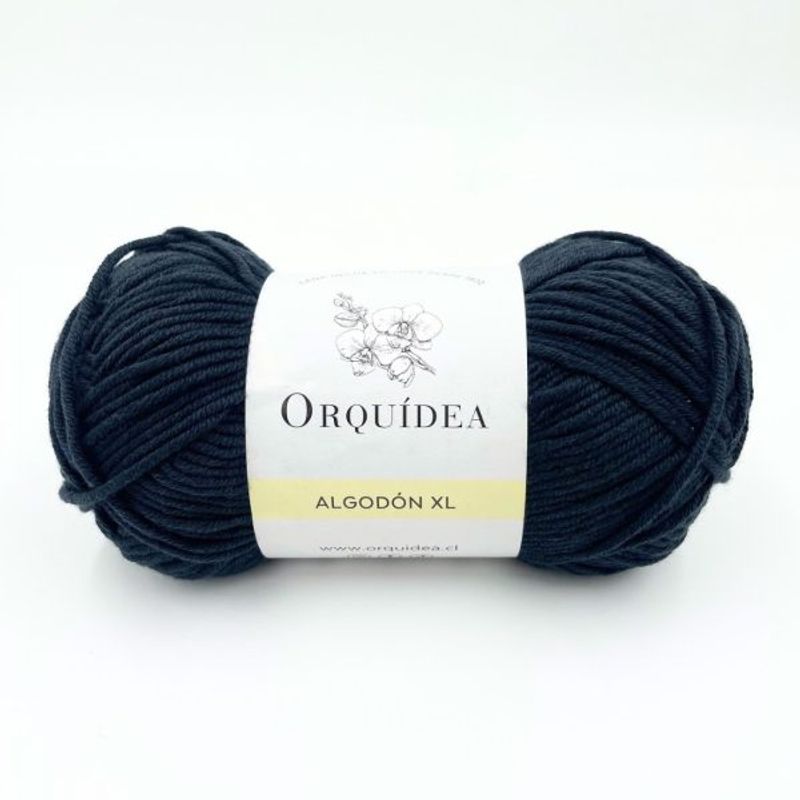 GENERICO - Hilo Algodon XL Orquidea 100 grs - Negro 26