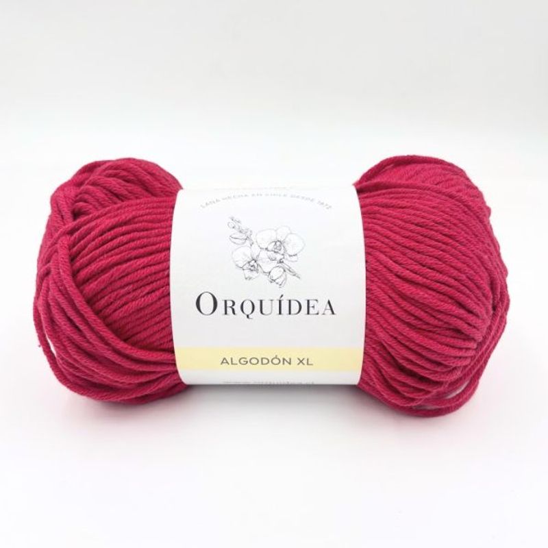 GENERICO - Hilo Algodon XL Orquidea 100 grs - Rojo Italiano 27