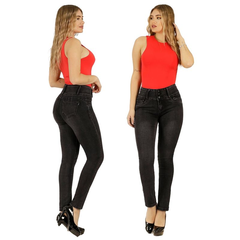 AGW - Jeans Full Push Up Levanta Cola Corte Colombiano Calce Perfecto