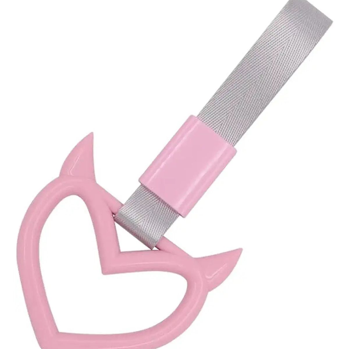 GENERICO - Colgante Anillo Tsurikawa Corazón Jdm Manija Correa Rosa