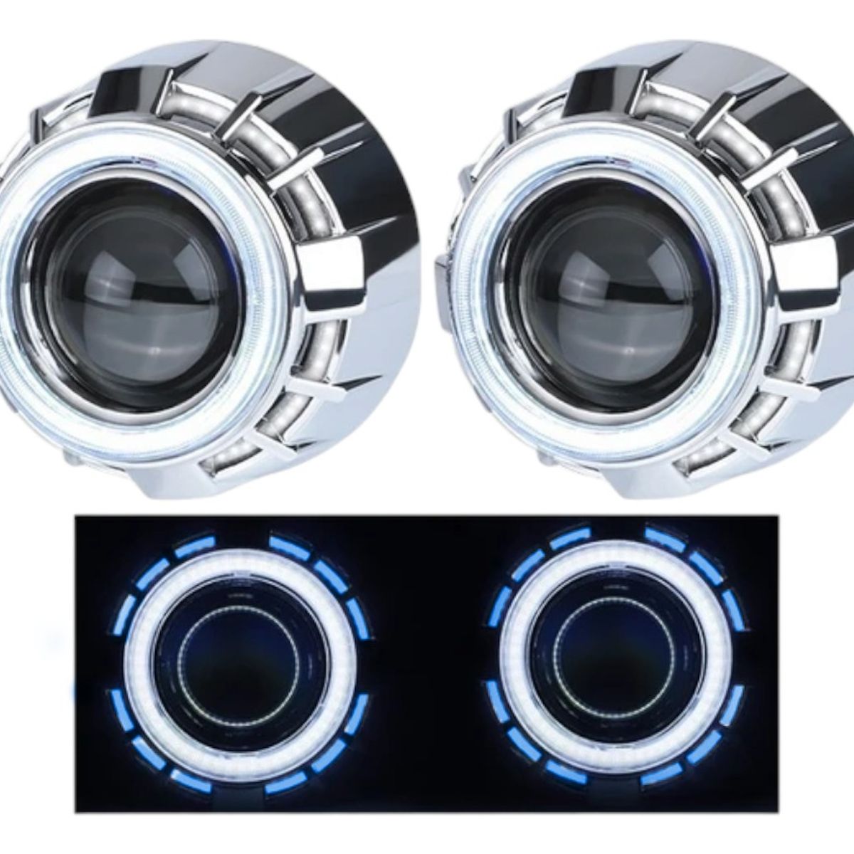 GENERICO - Proyector Ojo De Angel Para Foco. 2.5 Pulgada