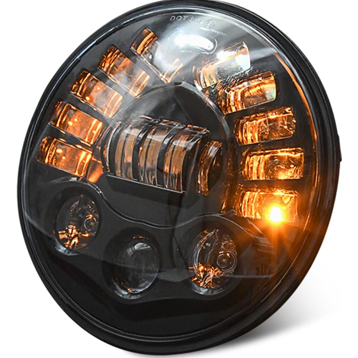 GENERICO - Foco Luz Led Delantero Para Moto 5.75 Pulgadas H4