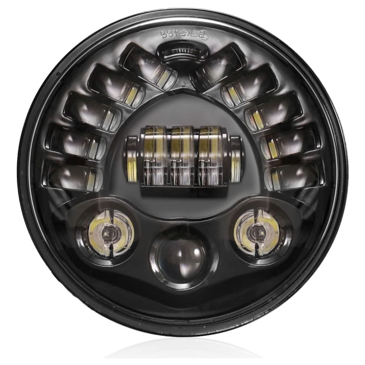 GENERICO - Foco Luz Led Delantero Para Moto 5.75 Pulgadas H4