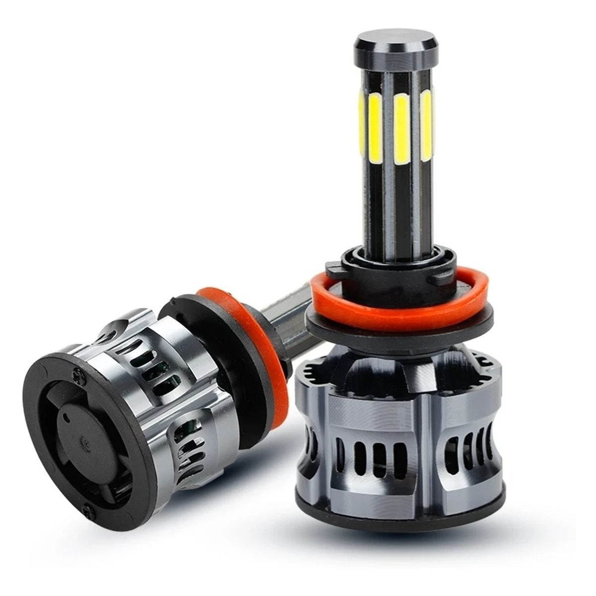 GENERICO - Kit Luces Turboled 18.000 Lm Canbus 9004/9007 8 Caras Par