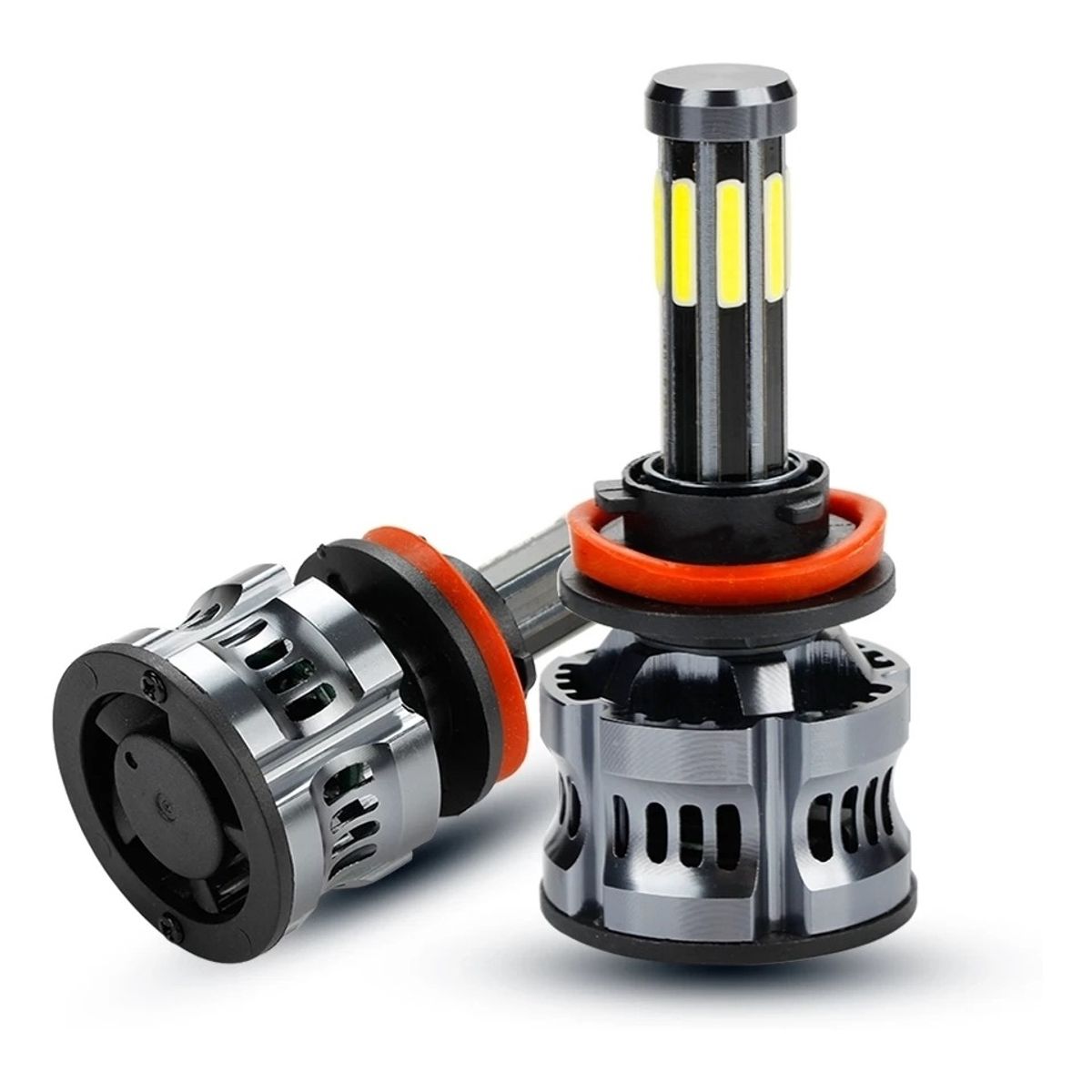 GENERICO - Kit Luces Turboled 18.000 Lm Canbus 9004/9007 8 Caras Par