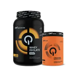 QNT - Pack Proteína Zero Carbohidratos 908 gr sabor Mango + Creatina monohydrate 300 gr