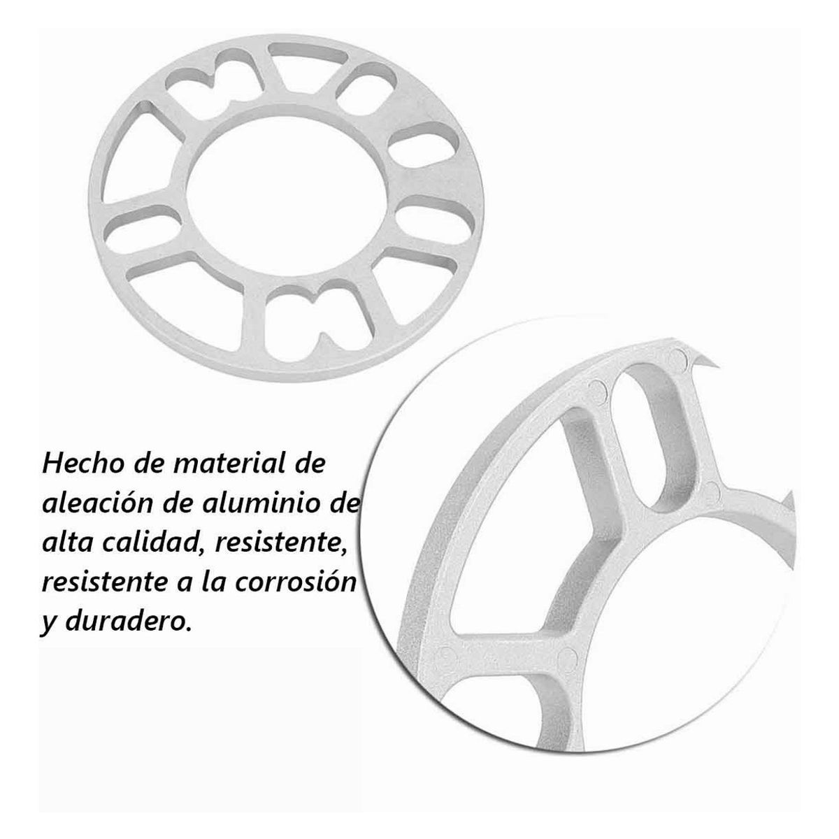 GENERICO - X2 Desplazadores De Llantas De 8mm 4x100 4x114 5x100 5x114