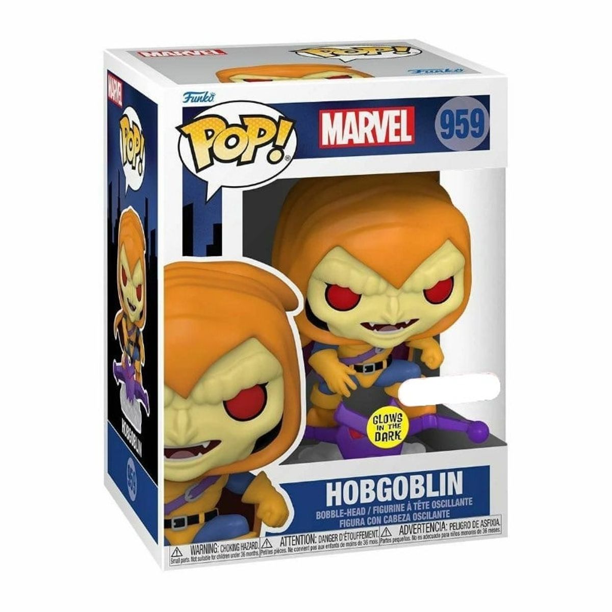 FUNKO - Funko Pop Marvel Spiderman – Duende Verde Glow 959