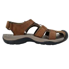 DYNAMOSTRONG CL - Sandalias de Cuero Para Hombre Estilo Clásico y Sofisticado