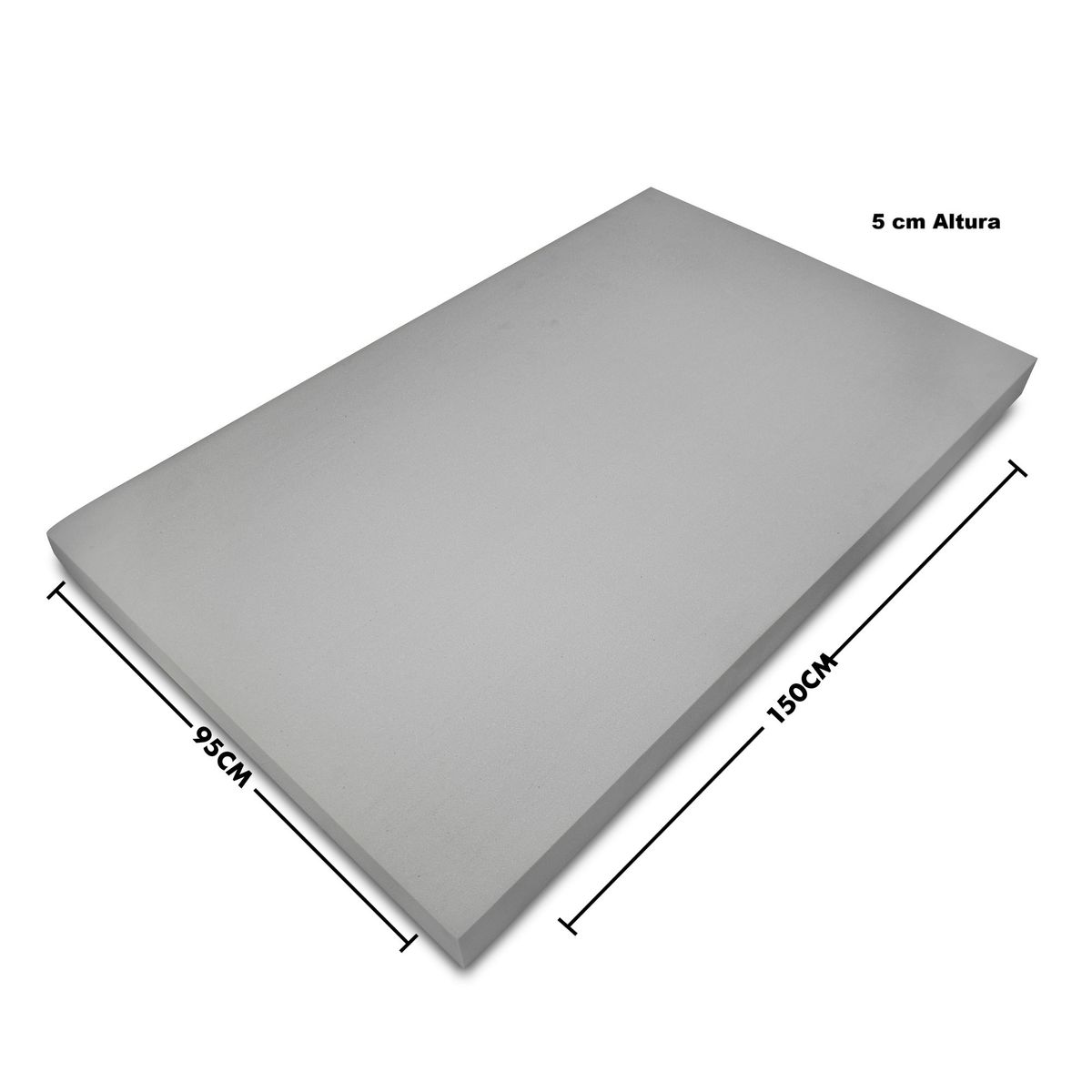 CHILENA CASAGRANDE - LAMINA DE ESPUMA 150x95x5xD24