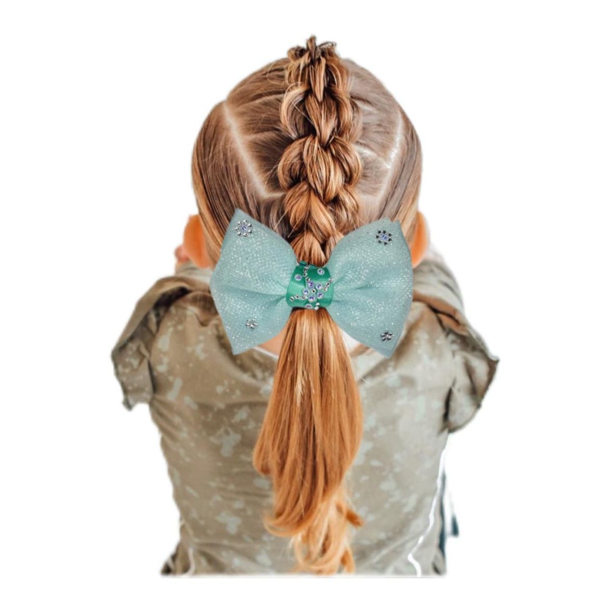 GENERICO - SET JUEGO DE PINCHES Y DIADEMAS  PARA NIÑAS BEIGE