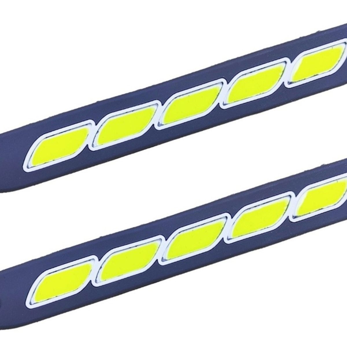 GENERICO - X2 Tira Led Cob Alto Brillo Neblineros Adhesivo Diseño 11856