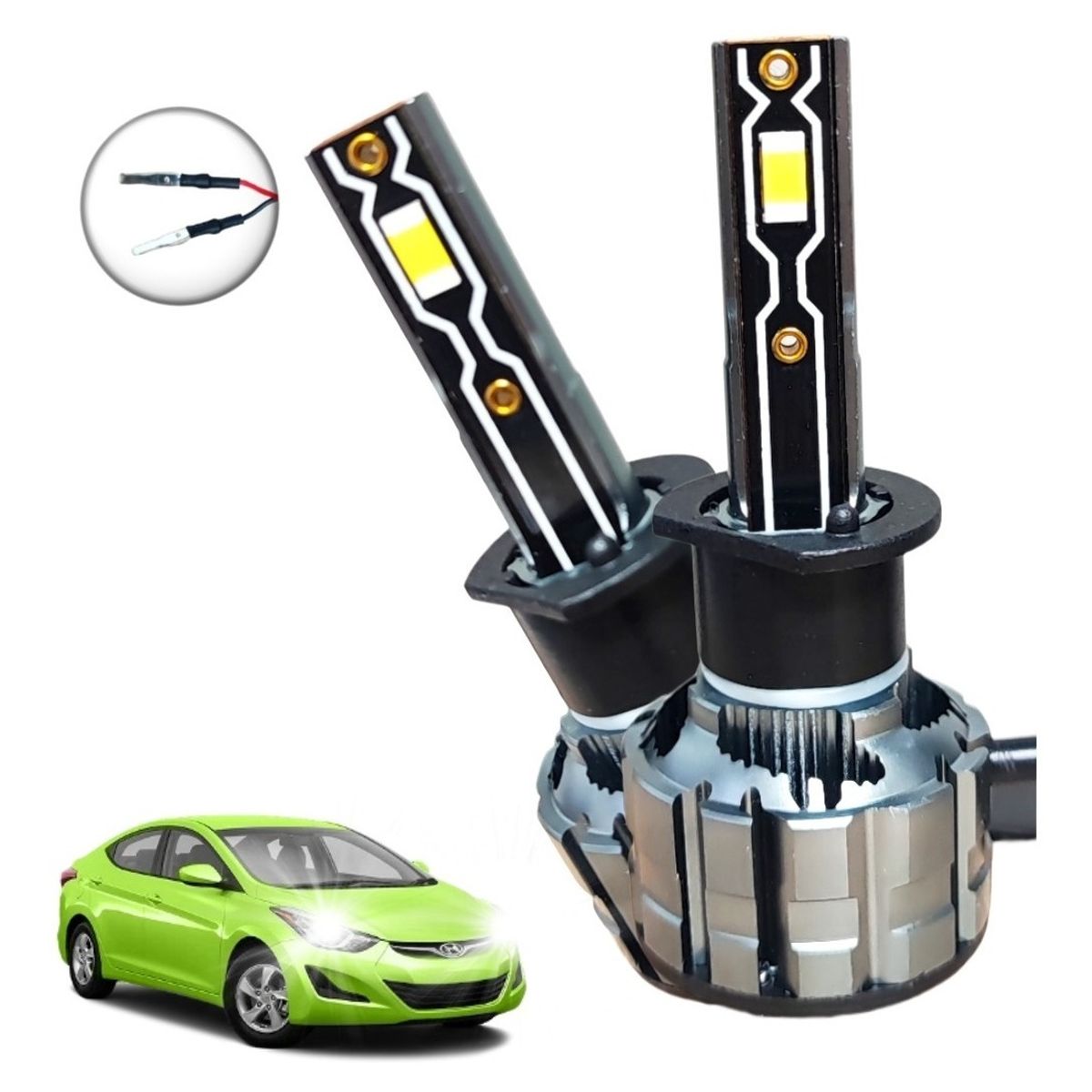 GENERICO - X2 Kit Luces Turboled 28000 Lm Canbus 280w H1