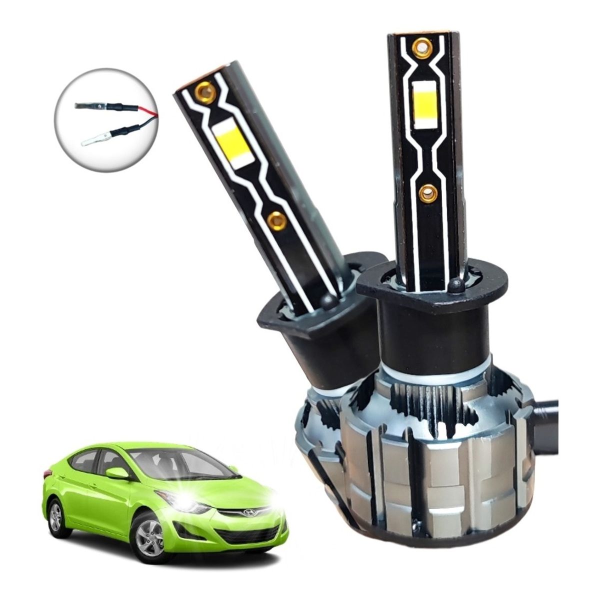 GENERICO - X2 Kit Luces Turboled 28000 Lm Canbus 280w H1