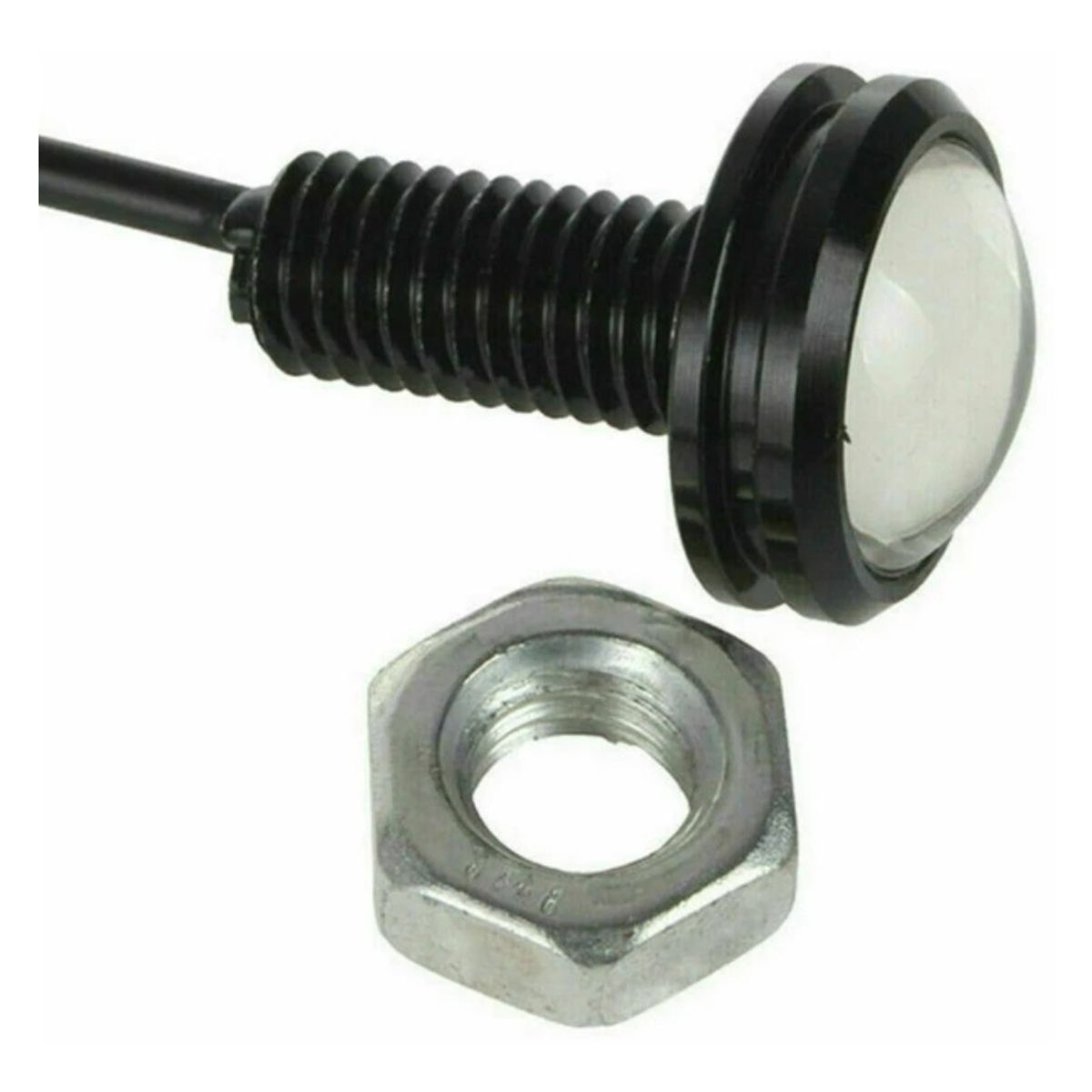 GENERICO - X2 Ojo De Águila Luces Led 23mm 9w Auto 12V AZUL