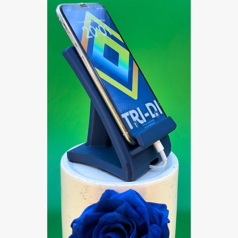 GENERICO - EcoHolder - Soporte Celular Base Azul Marino