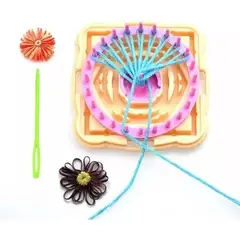 PURYCREA - Kit Para Tejer Flores