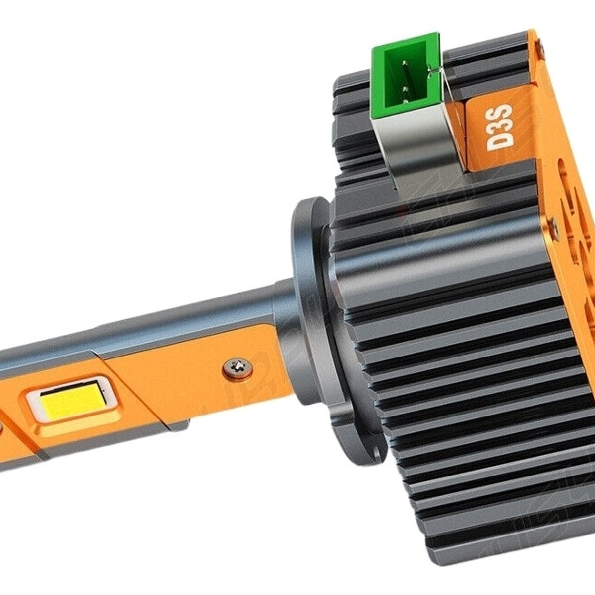 GENERICO - X2 Ampolleta Turbo Led D3s 6500k 10000lm 75wts Auto