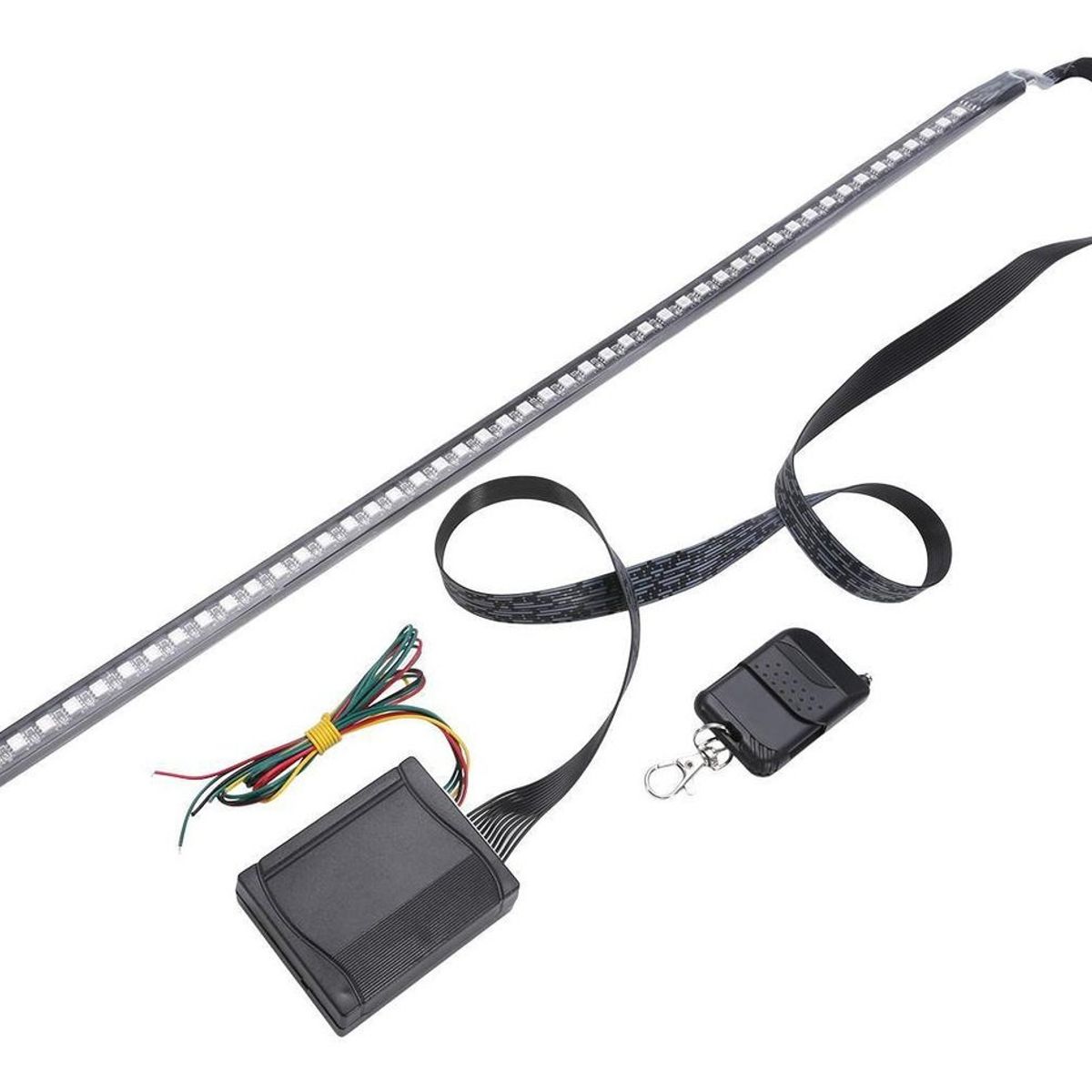 GENERICO - Tira Led Rgb Barra Led 5050 Con Control 56cm Auto Colores